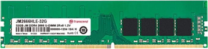 Transcend JetRam DDR4-3200 16GB (JM3200HLE-16G) Transcend JetRam DDR4-3200 16GB (JM3200HLE-16G)