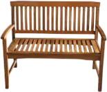 Primaster Gartenbank 2-Sitzer Akazie Norderney 111 cm