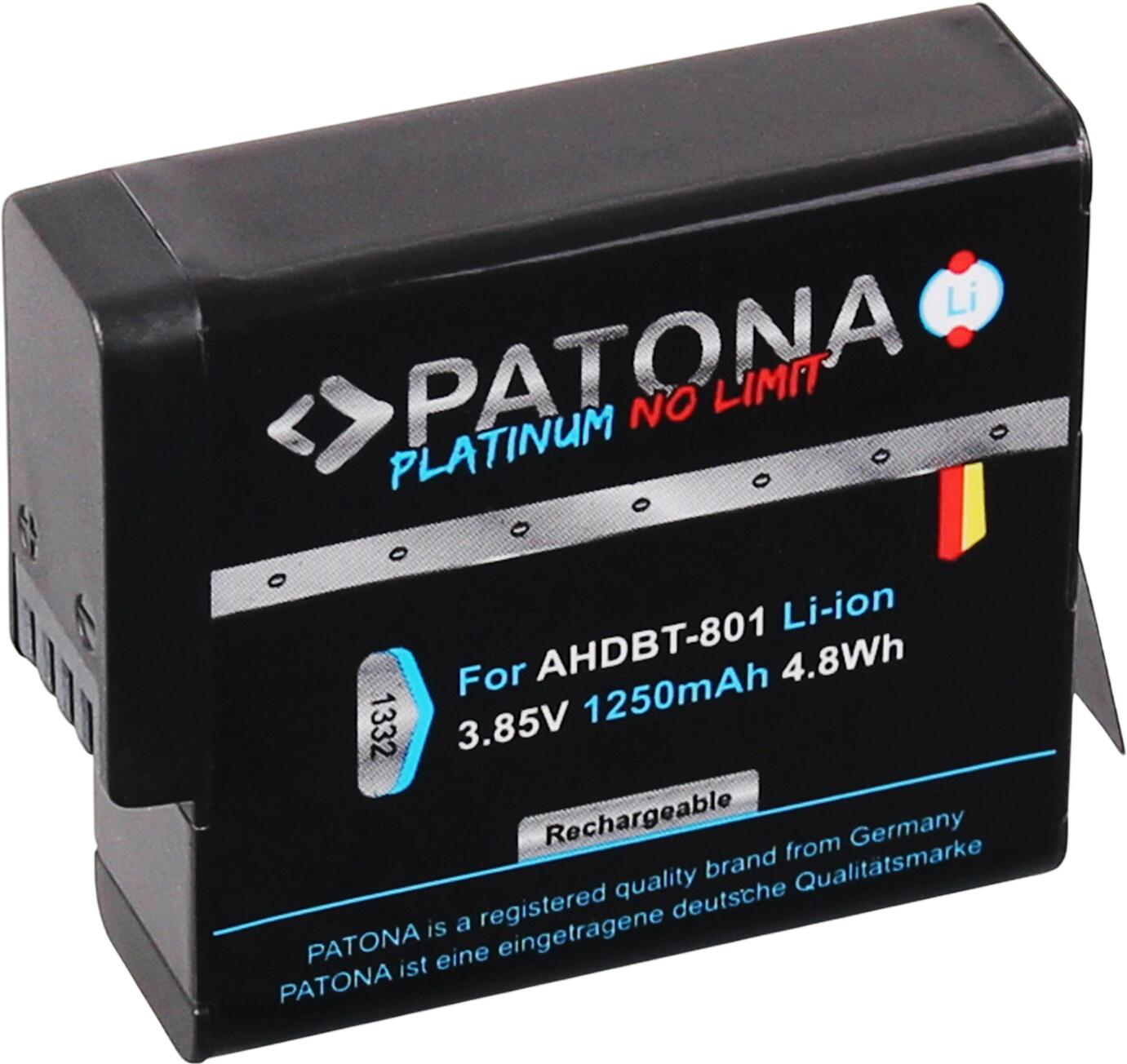 Patona Platinum Akku GoPro Hero 8 AHDBT-801 (1332)