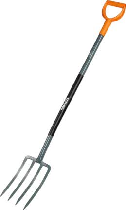 Primaster Spatengabel 26 x 17 cm vier Zacken