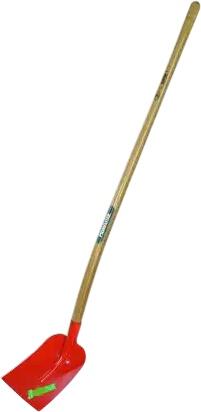 Primaster Holsteiner Schaufel 25 cm rot mit Stiel