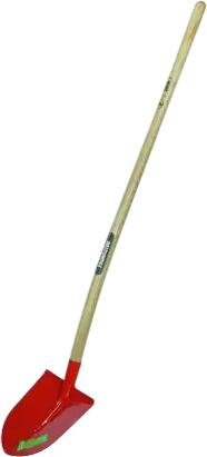 Primaster Frankfurter Schaufel rot mit Stiel 24 cm