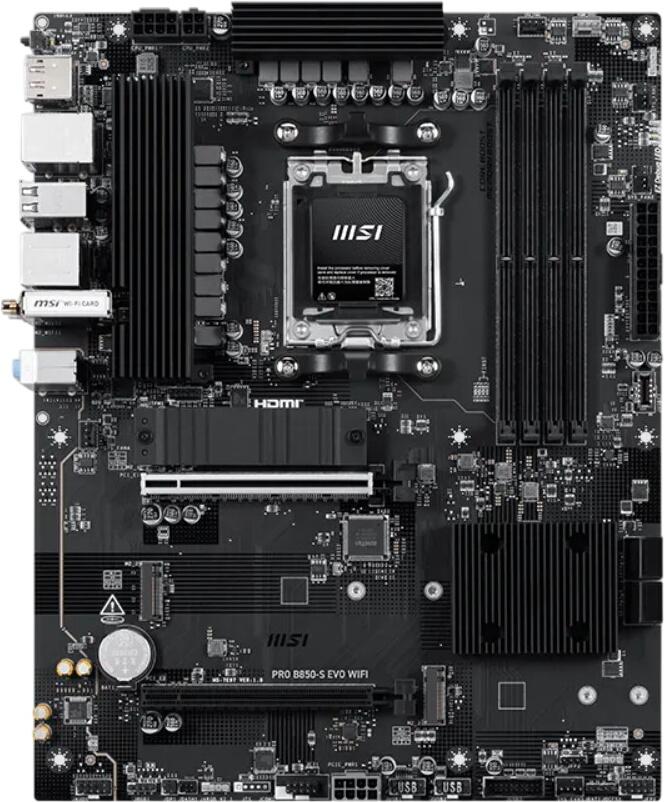 MSI PRO B850-S Evo WiFi