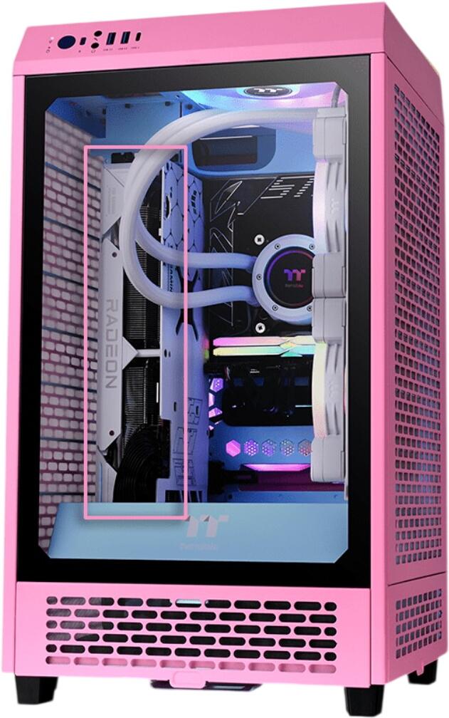 Thermaltake The Tower 200 Bubble Pink