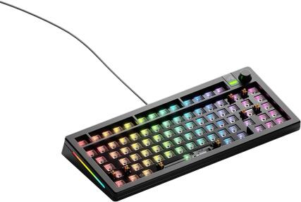 Glorious Gaming GMMK 3 Barebone 75% schwarz ANSI (GLO-KB-GMMK3-75-BB-W-BLK-US)
