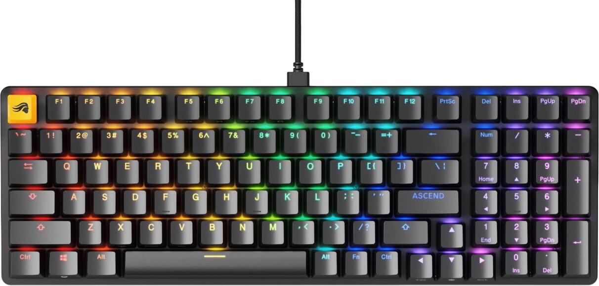 Glorious Gaming GMMK 2 96% schwarz US (GLO-GMMK2-96-FOX-B)