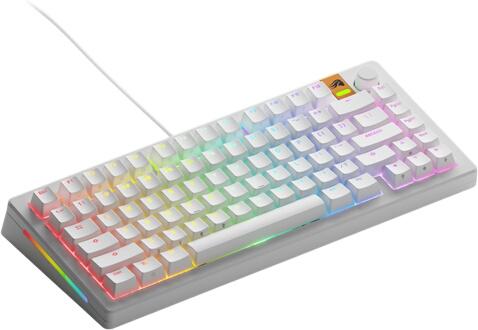 Glorious Gaming GMMK 3 HE 75% Custom weiß US (GLO-KB-GMMK3-75-PB-HE-W-WHT-US)