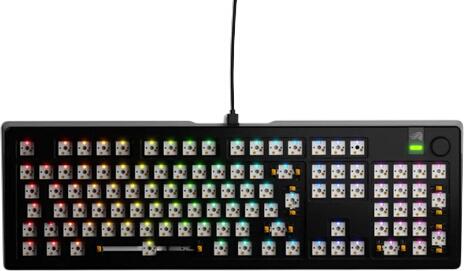 Glorious Gaming GMMK 3 Pro Barebone 100% schwarz ISO (GLO-KB-GMMK3-PRO-100-BB-W-BLK-ISO)