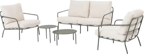 Primaster Gartenmöbel-Set Locarno 2 Sitzer Stahl