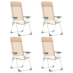 vidaXL Klappbare Campingstühle 4 Stk. (44309)