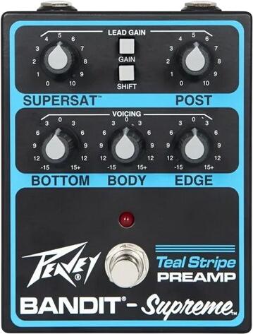 Peavey Bandit Supreme Teal Preamp Peavey Bandit Supreme Teal Preamp