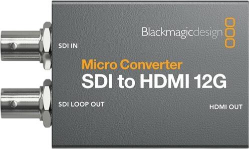 Blackmagic-Design Micro Converter SDI to HDMI 12G wPSU