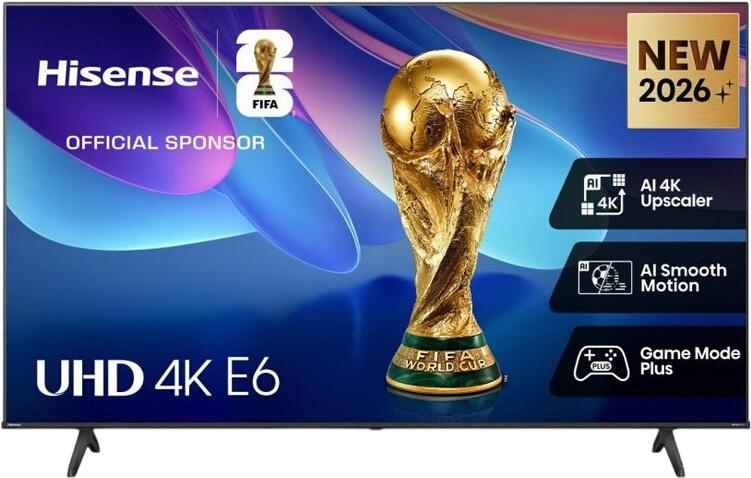 Hisense 58" E6DS UHD Smart TV 4K 60 Hz 58E6DS