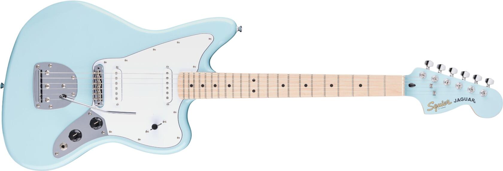 Squier Limited Edition Affinity Jaguar Daphne Blue