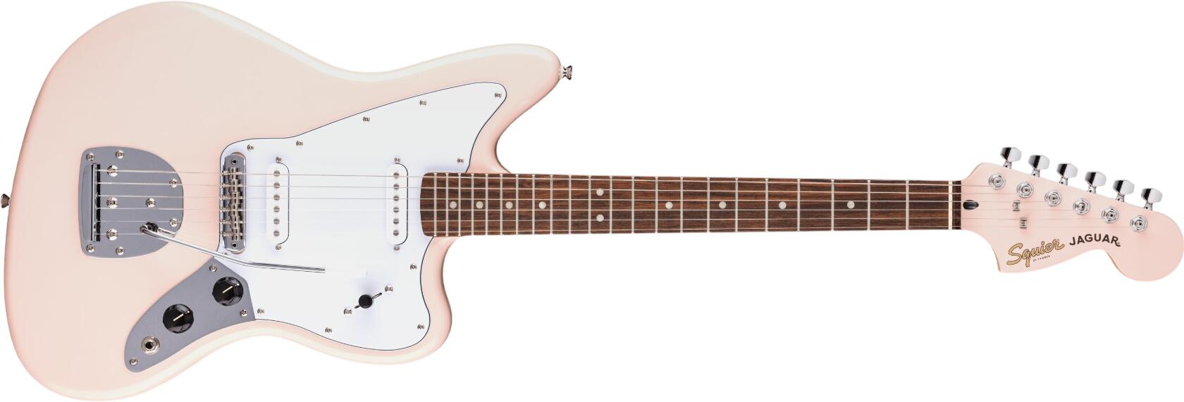 Squier Limited Edition Affinity Jaguar Shell Pink