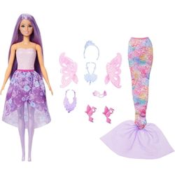 Mattel Barbie 3-in-1 Fantasy Puppe (JCP74)