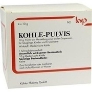 Köhler Pharma KOHLE PULVIS, 4 Schraubdosen (N2) 10 g