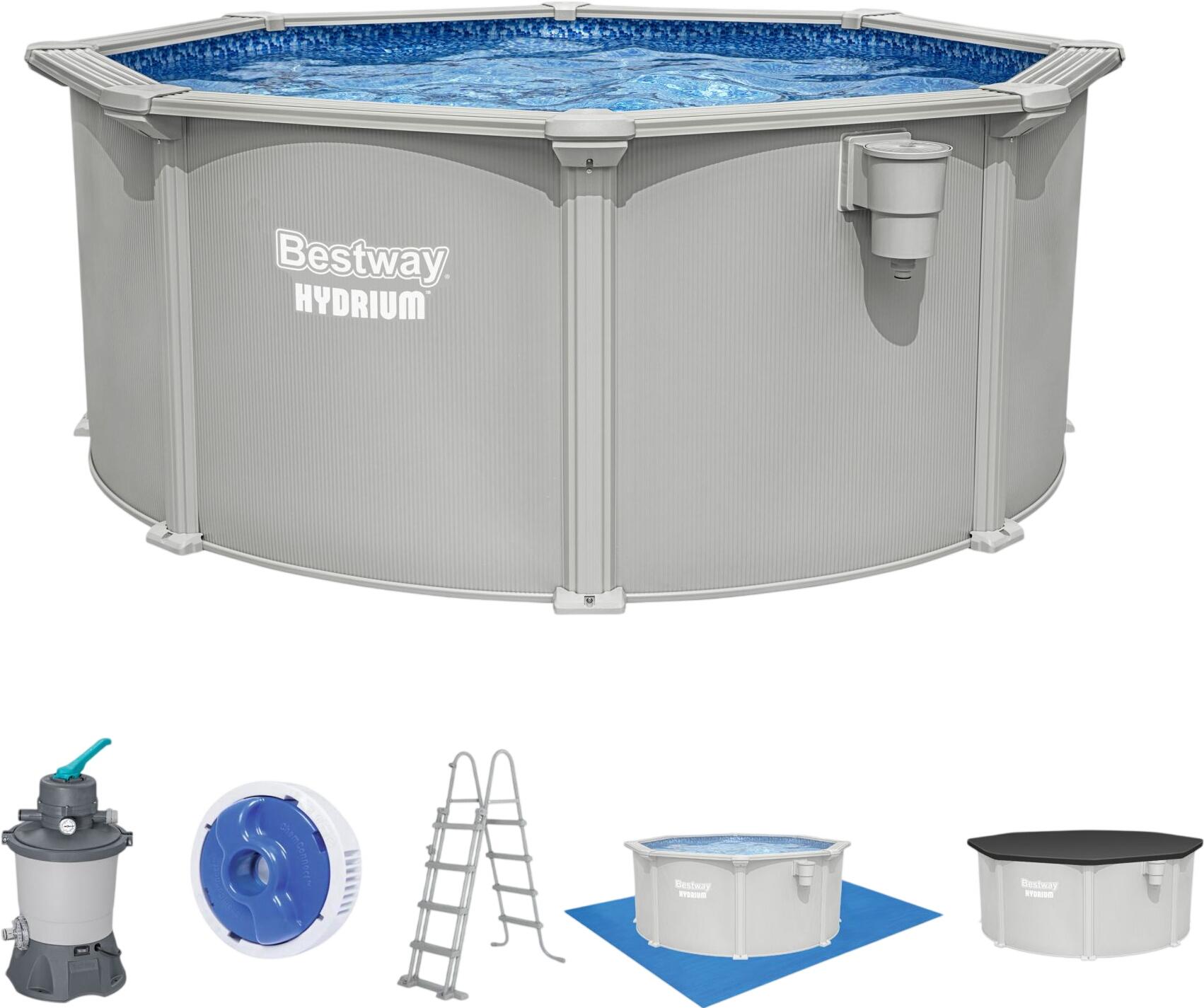 Bestway Hydrium Stahlwandpool Komplett Set (56566_26) Bestway Hydrium Stahlwandpool Komplett Set (56566_26)