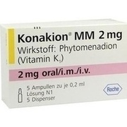KONAKION MM 2MG, 5 Amp. (N1) à 0,2 ml u. Dispenser