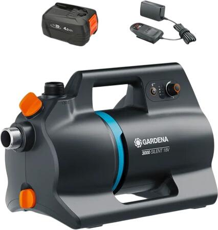 Gardena 3000 Silent 18V P4A Ready-To-Use Set (14610-20)
