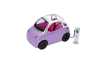 Mattel Barbie Elektroauto mit Ladestation (HJV36)