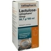 Ratiopharm LACTULOSE SIRUP, 500 ml (N2)