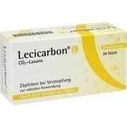 Athensteadt LECICARBON E CO2 LAXANS, 30 Supp. (N3) f. Erw.