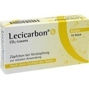 Athensteadt LECICARBON K CO2 LAXANS, 10 Supp. (N2) f. Kdr.