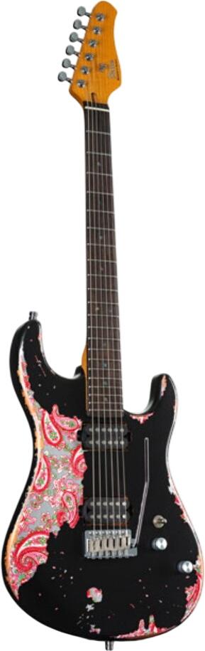 Fame Custom ST RW Worn Licorice over Paisley