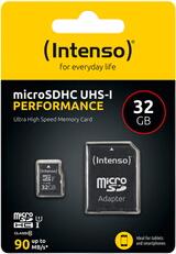 Intenso microSD Karte UHS-I Performance 32GB (3424480)