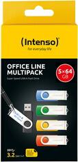 Intenso Office Line Multipack 64GB 5er-Pack (3543595)