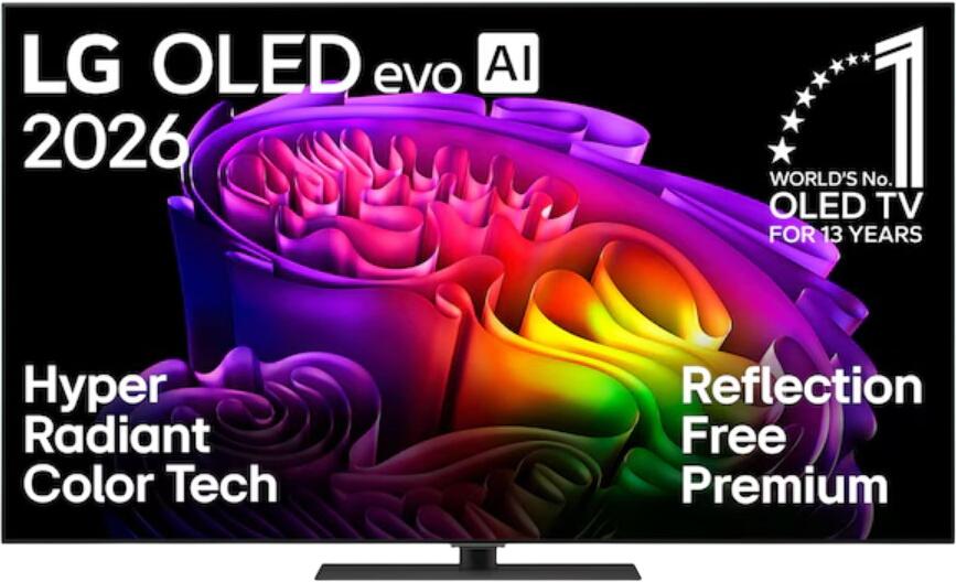 LG 65" OLED evo AI G6 4K Smart TV 2026 OLED65G69LS