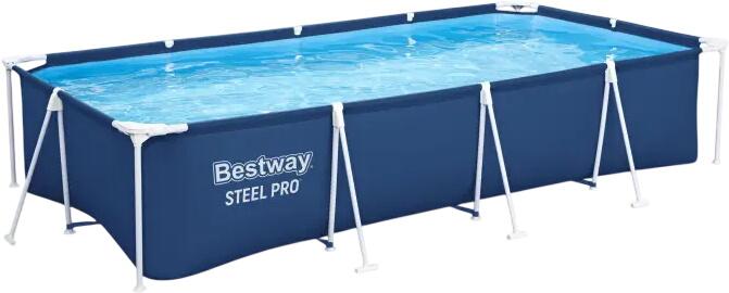 Bestway Steel Pro Frame Pool ohne Pumpe 400 x 211 x 81 cm (56405_23/26)