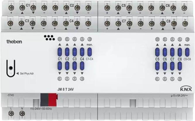 Theben JM 8 T 24V KNX (4940265)