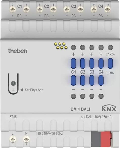 Theben DM 4 DALI KNX (4940300)
