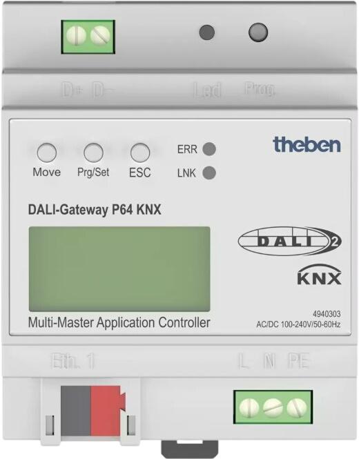 Theben DALI-Gateway P64 KNX (4940303)