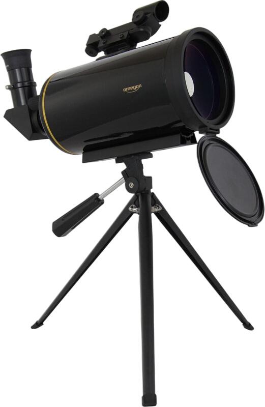Omegon MightyMak 90 mit LED-Sucher (Maksutov)