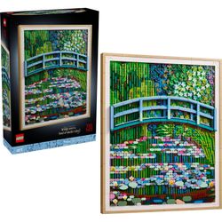 LEGO Art Claude Monet - Brücke über einen Seerosenteich (31220)