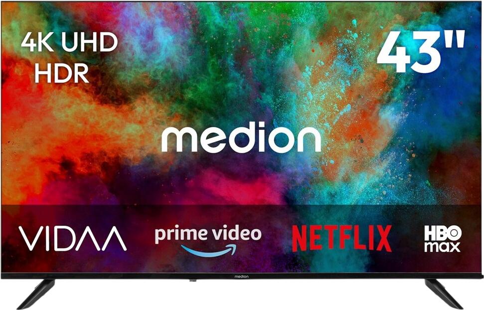 Medion 43" Life MD 843201 Ultra HD Smart-TV (2026)