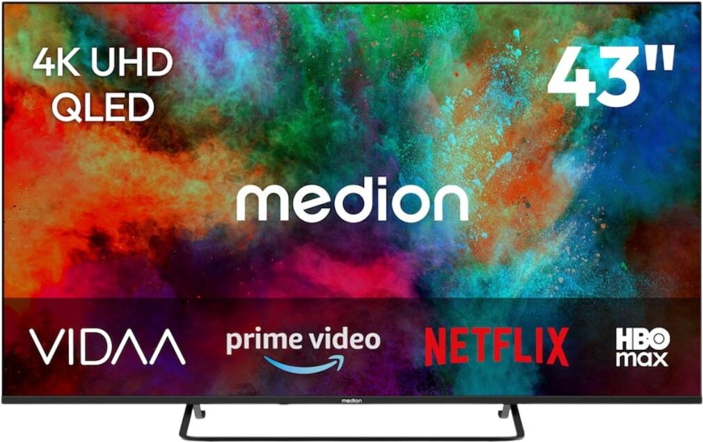Medion 43" Life MD 843602 QLED Smart-TV (2026)