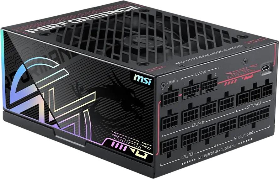 MSI MPG Ai1600TS PCIE5 1600W