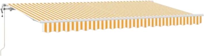 vidaXL Einziehbare Markise Stoff 350 x 200 cm (3329647)