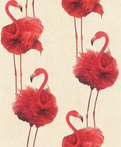 Tesa x Rasch Selbstklebende Tapete 600 x 53 cm - Flamazing