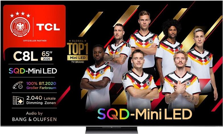 TCL 65" C8L SQD-Mini LED TV 65C8L