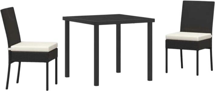 vidaXL Garten Essgruppe Pulverbeschichteter Stahl 5-tlg. (3379215)