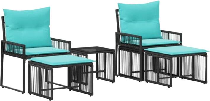 vidaXL Gartenmöbel-Set Polyrattan 11-tlg. (42025155) vidaXL Gartenmöbel-Set Polyrattan 11-tlg. (42025155)