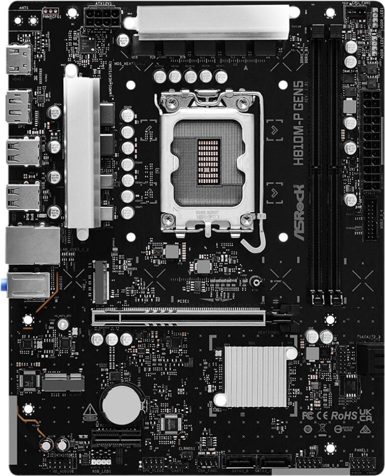 ASRock H810M-P Gen5
