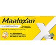 A. Nattermann & Cie. MAALOXAN 25MVAL, 20 Kautbl.