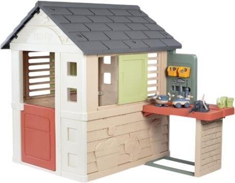 Smoby Life Spielhaus Natur mit Werkstatt (7600810742) Smoby Life Spielhaus Natur mit Werkstatt (7600810742)