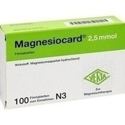 Verla-Pharm Arzneimittel MAGNESIOCARD 2.5MMOL, 100 Filmtbl. (N3)